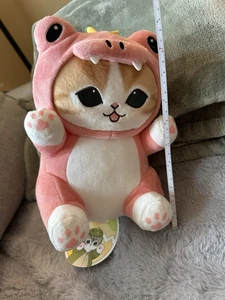Mofusand Kaiju Nyan große rosa Monsterkatze 9,8 Zoll Plüsch Taito Neu Neu mit Etikett US-Verkäufer - Bild 1 von 3