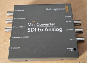 Blackmagic Design Mini Converter SDI to Analog Video Converter, without PSU - Picture 1 of 4