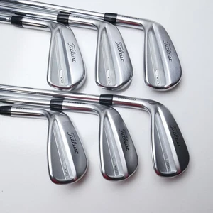 Used Titleist T100 2023 Iron Set / 5 - PW / Stiff Flex / Left-Handed - Picture 1 of 11