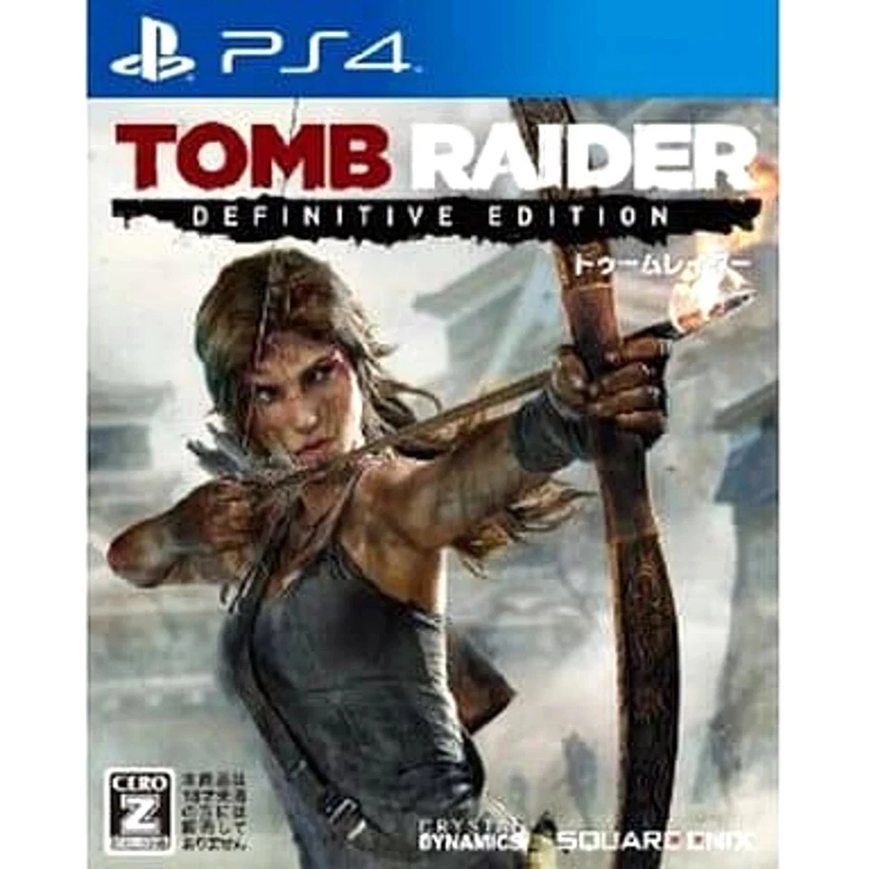 Tomb Raider: Definitive Edition PlayStation 4 PS4 NTSC-J CIB Digital Manual - Image 1 of 1