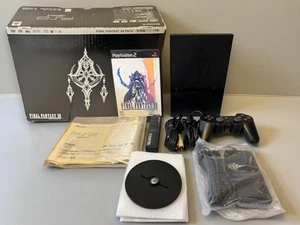 Sony PlayStation 2 SCPH-75000FF Final Fantasy XII Pack Tested w/ Box & Game USED - Picture 1 of 24