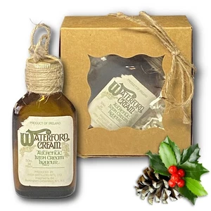 Waterford Authentic Irish Cream Liqueur Artisan Vintage Glass Bottle Ornament - Picture 1 of 7