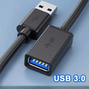 USB 3.0 High Speed extension Cable Lead A Male To Female Extension Extender 50cm - Picture 1 of 9