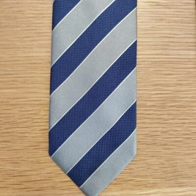 ATELIER F&B blue and border Barneys New York tie - Image 1 of 4