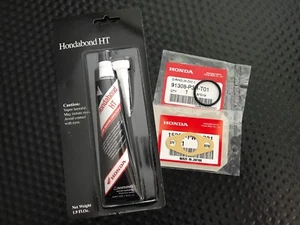 GENUINE OEM HONDA HT HONDABOND W/ OIL PUMP STRAINER PICK UP GASKET & O-RING KIT - Picture 1 of 1
