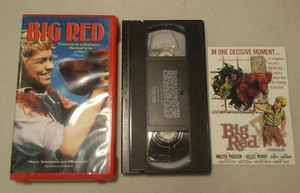 VHS clamshell Walt Disney Big Red Walter Pidgeon dog movie collectable postcard - Picture 1 of 5