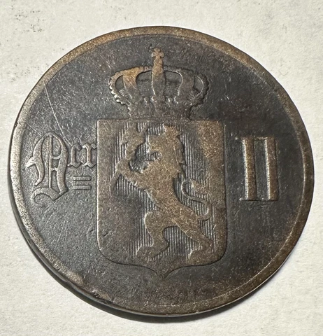 1876 Norway 5 Ore Cover