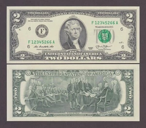 UNITED STATES OF AMERICA 2 DOLLARS SERIE 2013 ATLANTA YYY WE COMBINE 2506 - Picture 1 of 1