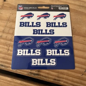 Buffalo Bills NFL Mini Aufkleber Sticker 12er-Pack SCHNELLER USA-VERSAND - Bild 1 von 1