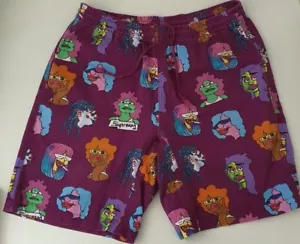 FW17 Supreme Gonz Köpfe Weinrot Kurz KLEINE GRÖSSE S Shorts Mark Gonzales Selten - Bild 1 von 11