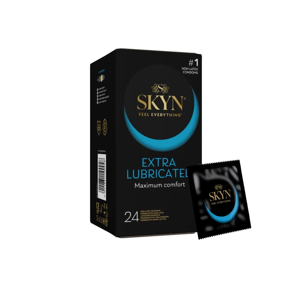 SKYN Latexfreie Kondome 24 Stück EXTRA Lubricated - Bild 1 von 1