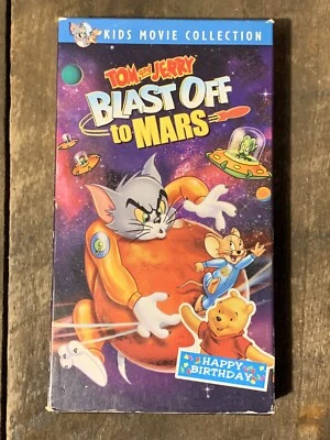 Tom & Jerry: Blast Off To Mars VHS (2005) - Image 1 of 4