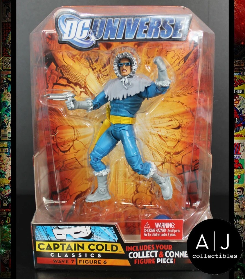 DC Universe Classics Captain Cold 6 Inch Wave 7 Figure Atom Smasher BAF C4