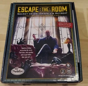 Escape the Room: Secret of Dr. Gravely's Retreat- 2016 ThinkFun - Picture 1 of 2