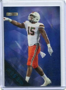 2021 Wild Card 5 Stripes Purple Greg Rousseau Rookie 1/20 - Bild 1 von 1