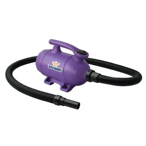 XPOWER B-2 Pro at Home Pet Grooming Blower Dog Force Hair Dryer & Vacuum- Purple - Picture 1 of 7