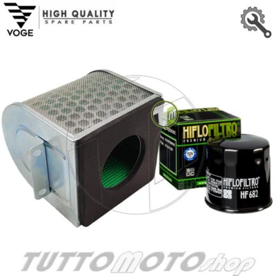 Kit Filtro Aria + Filtro Olio VOGE Valico 500 DS 2021 2022 2023 / Tipo Originale - Immagine 1 di 4