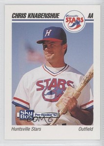 1992 SkyBox Pre-Rookie Huntsville Stars Chris Knabenshue #312
