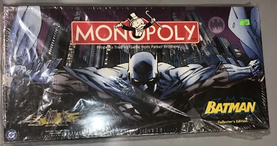 RARO! MONOPOLY Batman 2005 NUEVO Como Nuevo Doble Sellado Foto 1 de 2