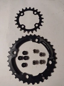 SRAM 10 Speed X-glide 34/22 Tooth Chainrings 104/49 BCD - Picture 1 of 24
