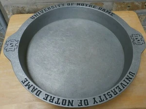 LARGE Notre Dame Grill Anything Pan Wilton Armetale Grillware PAN Fighting Irish - Picture 1 of 9
