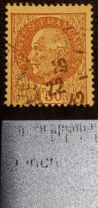 One: 1942 French 1F50 Postes Stamp Francaises unaffixed cancelled 1942 - Picture 1 of 3