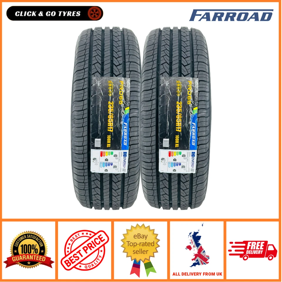 2 x 235/65R17 FARROAD FRD66 108H XL - High Performance - 235 65 17 - 2356517 - Image 1 of 4