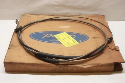 Conjunto de cable de freno de estacionamiento delantero para furgoneta Ford Econoline 1975 nuevo de Lote Antiguo D5UZ-2853-B Foto 1 de 3