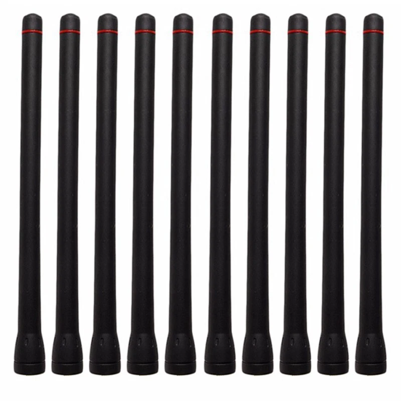 10Pcs VHF 136-174MHz Antenna for Icom IC-F3 F11 F14 F16 F21 F21S F30GT F3101 - Image 1 of 3