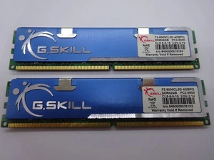 G.Skill 4GB (2x2GB) DDR2 F2-8000CL5D-4GBPQ PC2-8000 5-5-5-15 #R1741 - Bild 1 von 3