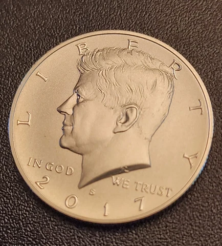 2017 S Enhanced Kennedy Half Dollar - BU - 225th Anniversary - Clad - Free S&H Cover