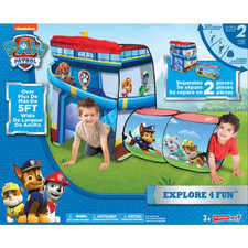 paw patrol playhut tent and tunnel