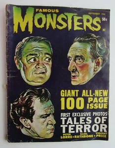 Famous Monsters of Filmland #19 Tales of Terror Sept. 1962 Warren magazine - Picture 1 of 12