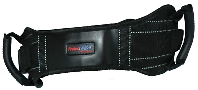 PROTECTWEAR Motorrad-Sozius-Haltegurt Beifahrer-Haltegurt SHG schwarz mit Klettverschluss