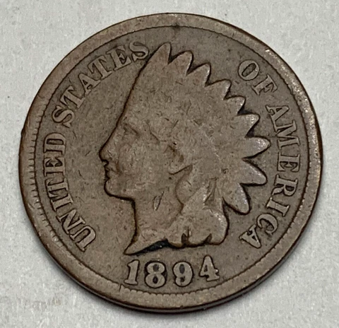 1894 Indian Head Penny ***Good*** Cover