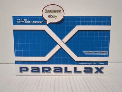 Fansproject Parallax TFX-01 City Commander Trailer and Battle Armor Set - Image 1 of 4