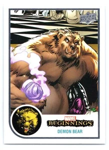 2022 Upper Deck Marvel Beginnings Vol 1 #111  Demon Bear - Picture 1 of 2