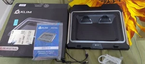 Klim Mistral Gaming Laptop Cooling Pad, Turbo-Fan 4500 RPM Cooler Fits 14"-17" - Afbeelding 1 van 5
