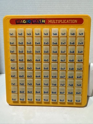 Vintage 1993 Magic Math Multiplication Machine Lanard Homeschool - Image 1 of 4