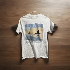 Camisa Dua Lipa Radical Optimism Hombre Blanco Gráfico Unisex Camiseta Talla S 38" Pecho - Imagen 1 de 5