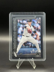 2025 Topps Serie 1 Black Parallel Ky Bush 17/74 RC - Color Match White Sox - Foto 1 di 2