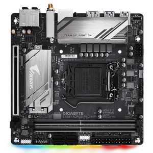 GIGABYTE Z390 I AORUS PRO WIFI DDR4 LGA1151 64GB Mini-ITX Motherbroad - Zdjęcie 1 z 5