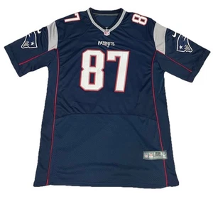 Camiseta Nike NFL Hombres 52 New England Patriots On Field Rob Gronkowski #87 Gronk - Imagen 1 de 8