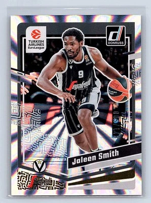 Jaleen Smith 2023-24 Donruss Turkish Airlines EuroLeague #114 Holo Laser #/149 - Image 1 of 2