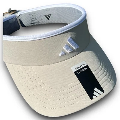 Adidas - Visera Match 2 ClimaCool - OSFM para mujer - Blanco tostado Foto 1 de 4