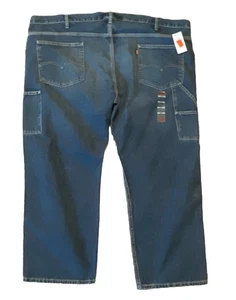 NUEVO CON ETIQUETAS - Jeans Levi’s Carpenter para hombre talla grande y alta 50 x 30" ropa de trabajo azul denim - Imagen 1 de 13