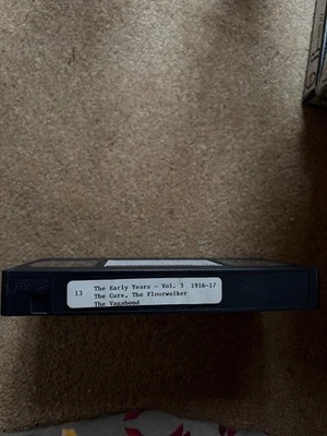 Charlie Chaplin The  Early Years: Vol. 3 cure, floorwalker, vagabond vhs Foto 1 de 4