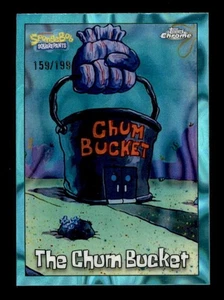 THE CHUM BUCKET 2025 TOPPS CHROME SPONGEBOB #48 AQUA LAVA #159/199 BF9342 - Picture 1 of 1
