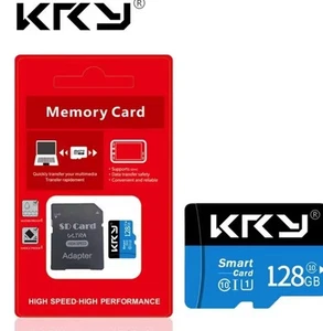 Scheda MicroSD 128GB Classe 10 Alta Velocità TF Card per Smartphone/Tablet - Foto 1 di 6