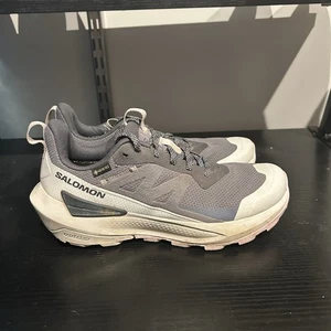 Salomon Elixir Activ Women’s Size 7 Gray Hiking Trail Shoes - Picture 1 of 21